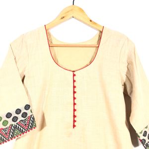 Beige Kurtas(Women’s)