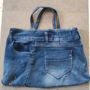 Denim Hand Bag