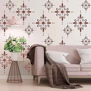 Unique Wall Stencil Design