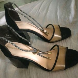 M&S High Block Heels sandal