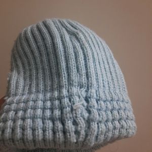 Embroidered Knitted Beanie