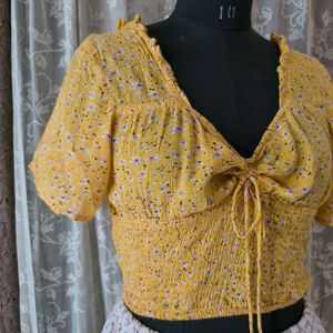 Yellow Top For Women