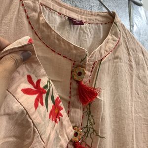 Peach Kurta(xxl)