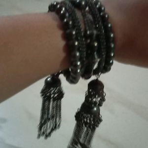 Pair Of Earring And Bracelet