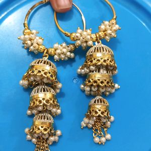 Baali With 3 Jhumkis