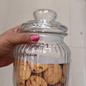 3pc Glass Jar