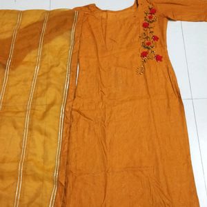 Kurti With Dupatta Set