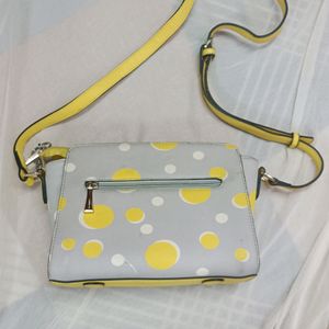 Yellow & Grey Classic Bag 💛
