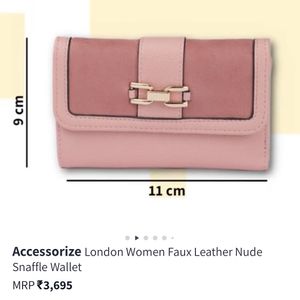 ❗️PRICE DROP⚡️Accessorize London Pink Wallet