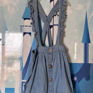 @100 Top And Denim Skirt