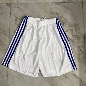 ADIDAS REAL MADRID WHITE SHORTS