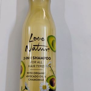 Love Nature 2 IN 1 SHAMPOO FOR ALL HAIR TYPES