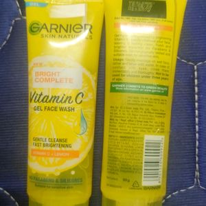 Garnier Vitamic C Face Wash (Pack Of 2)