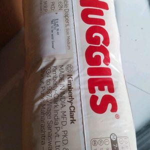 New HUGGIES M Size Premium Soft Pants 186 Pc