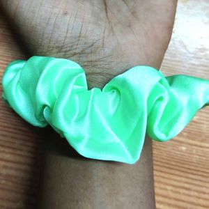 Light Green Scrunchie