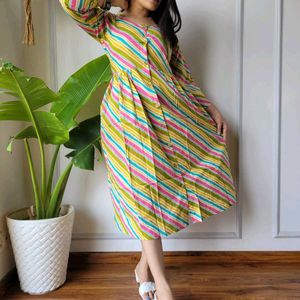 Bagru Handblock Printed One Piece Dresses👗