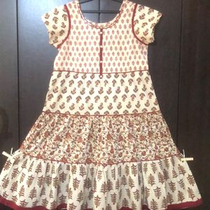 Women Frock Style Cotton Kurti,B 38,W 40