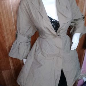 Beautiful Imported Flared Trench Overcoat