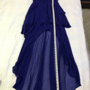 Royal Blue High Low Dress Size xs