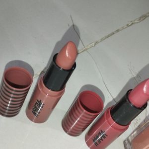 Mars,Myglamn And Nykaa Lipstick In Nude Shades