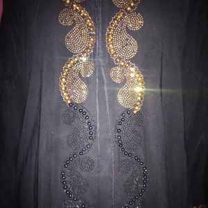 Butterfly Design Abaya