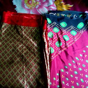 Combo Satin Silk Saree