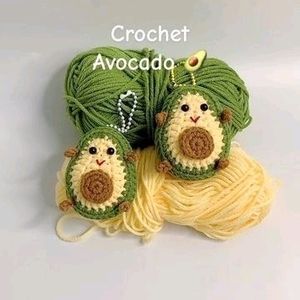 Cute AVACADO keychain