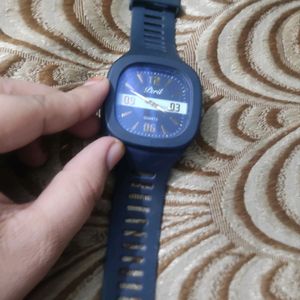 Man & Women Blue Hand Watch ⌚