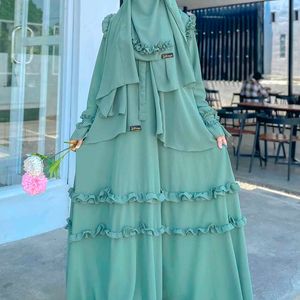 Beautiful Frill Abaya