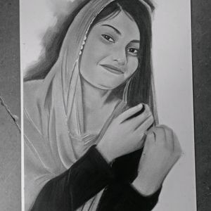 Girl Art Work Handmade Draw