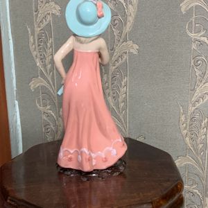 Porcelain Girl Statue