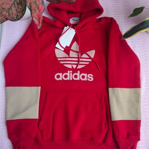 Men's Kangaroo pocket hoodie Adidas Logo Printed