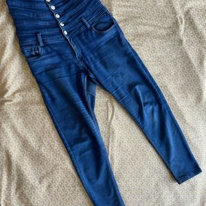 Broadstar High Waisted Jeans