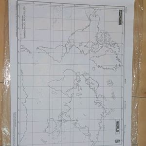 WORLD MAP - 49 LOOSE SHEET MAP