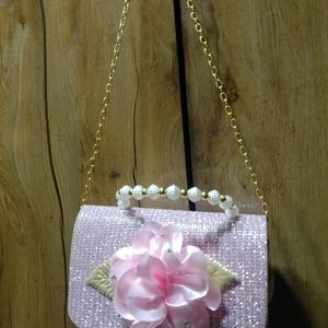 Faith Enterprises Casual Pink Clutch