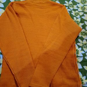 Orange Sweater