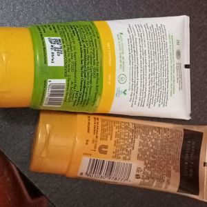 Mama Earth Facewash With Lakme Sunscreen