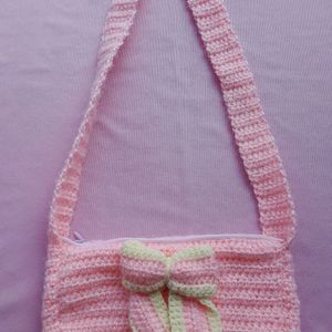 Crochet Bow Bag🎀