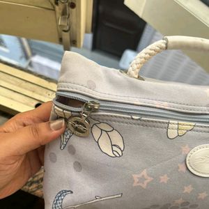 Longchamp floral Pouch