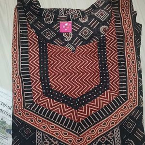 Black Daily Use Kurta (Women)