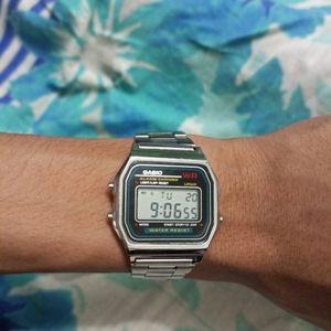 Analog Watch , Silver Casio Copy Unisex .