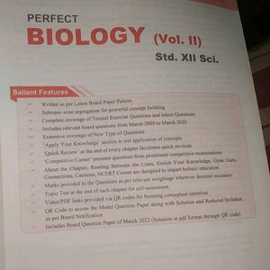 Target Biology Volume I And 2 For 12th