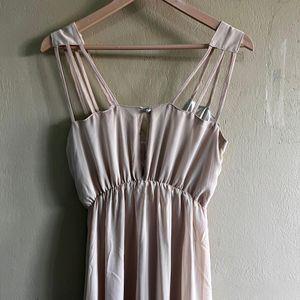 Nude Midi Dress 🎀