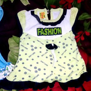 Baby Frock 0 To 6 Month's