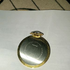 hmt Hand Winding Mechanical Pocket Watch