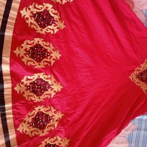 Red Anarkali Dress For Women