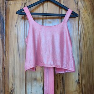 Beautiful Pink Crop Top