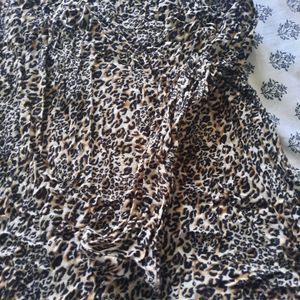 Zara Top In Animal Print