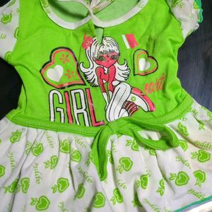 Frock For Girls 3 Months