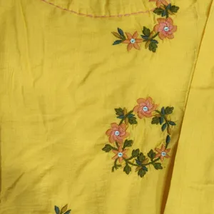 Mal Ma Cotton Fabric With Organza Dupatta